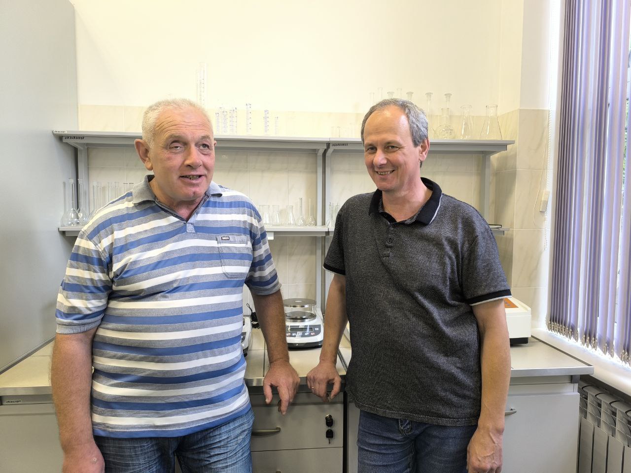 Ліворуч — Володимир Самарик, праворуч — Сергій Варваренко